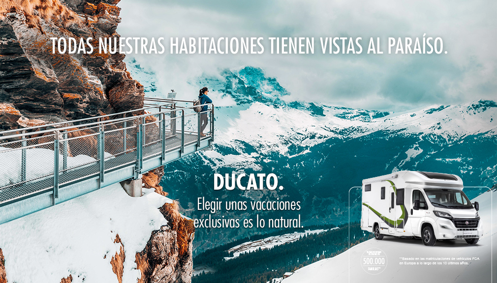 INVIERNO EN AUTOCARAVANA: VACACIONES REPLETAS DE ESTRELLAS Y SEGURIDAD CON FIAT PROFESSIONAL